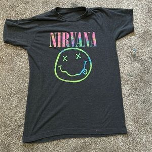 nirvana t-shirt.